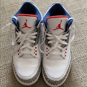 Jordan 3 True Blue